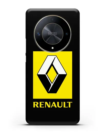 Чехол с логотипом Renault силиконовый для Honor X9b