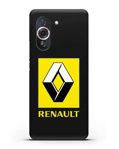 Чехол с логотипом Renault силиконовый для Huawei Nova 10