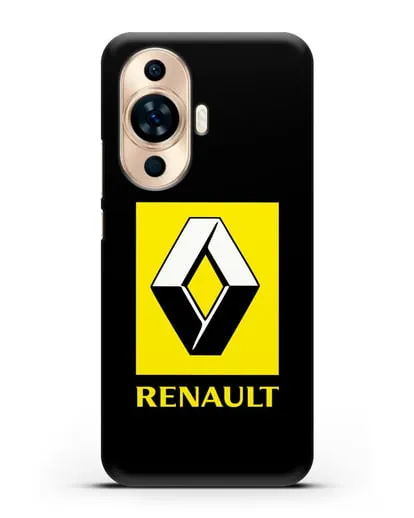 Чехол с логотипом Renault силиконовый для Huawei Nova 11