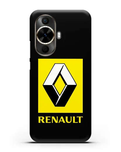 Чехол с логотипом Renault силиконовый для Huawei Nova 12s