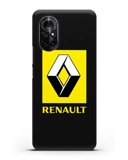 Чехол с логотипом Renault силиконовый для Huawei Nova 8