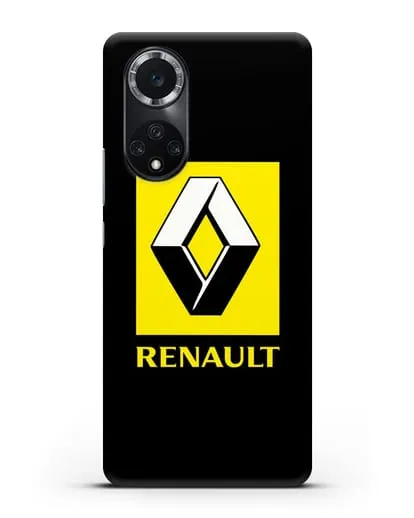 Чехол с логотипом Renault силиконовый для Huawei Nova 9