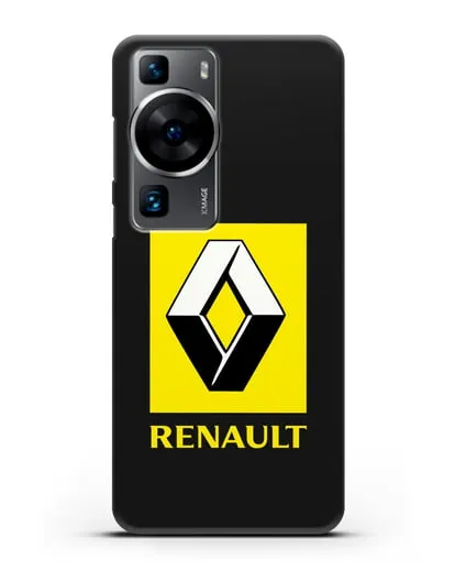 Чехол с логотипом Renault силиконовый для Huawei P60
