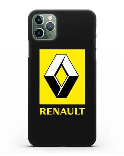 Чехол с логотипом Renault силиконовый для iPhone 11 Pro Max