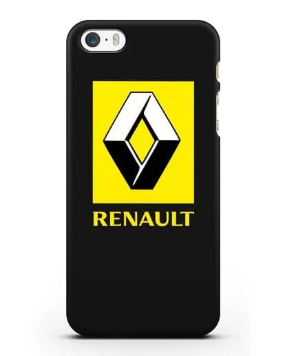 Чехол с логотипом Renault силиконовый для iPhone 5/5s/SE