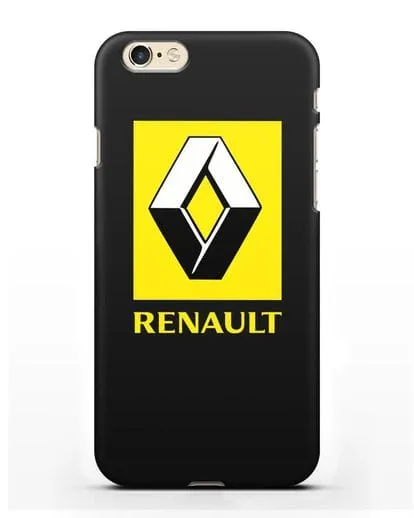 Чехол с логотипом Renault силиконовый для iPhone 6