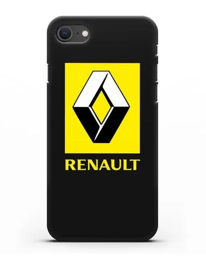 Чехол с логотипом Renault силиконовый для iPhone SE 2020
