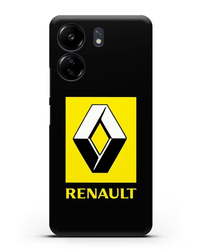 Чехол с логотипом Renault силиконовый для Xiaomi Poco C65
