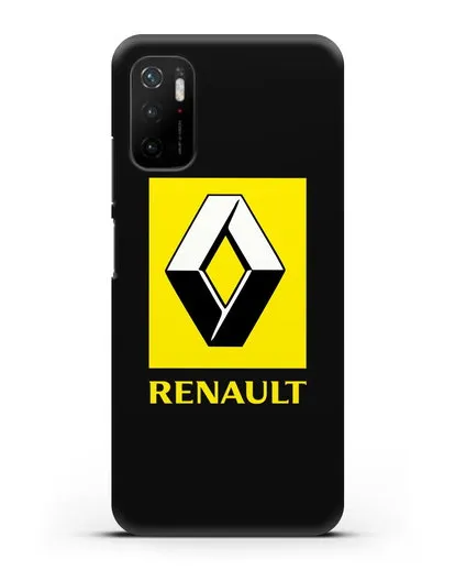 Чехол с логотипом Renault силиконовый для Xiaomi Poco M3 Pro