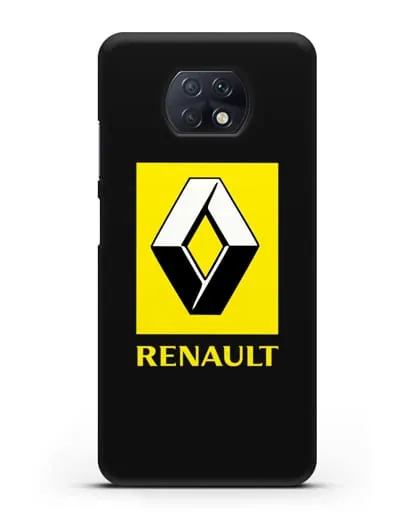 Чехол с логотипом Renault силиконовый для Xiaomi Redmi Note 9T