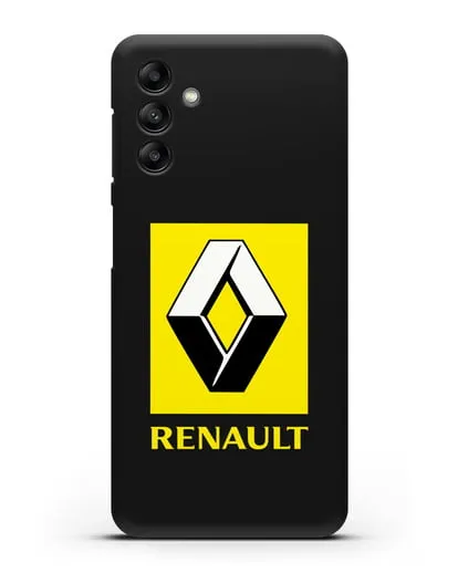 Чехол с логотипом Renault силиконовый для Samsung Galaxy A04s [SM-A047]