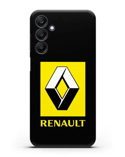 Чехол с логотипом Renault силиконовый для Samsung Galaxy A15 [SM-A155]