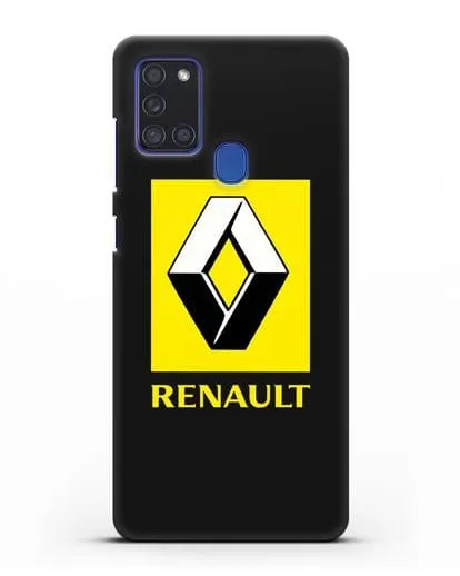 Чехол с логотипом Renault силиконовый для Samsung Galaxy A21s [SM-A217F]