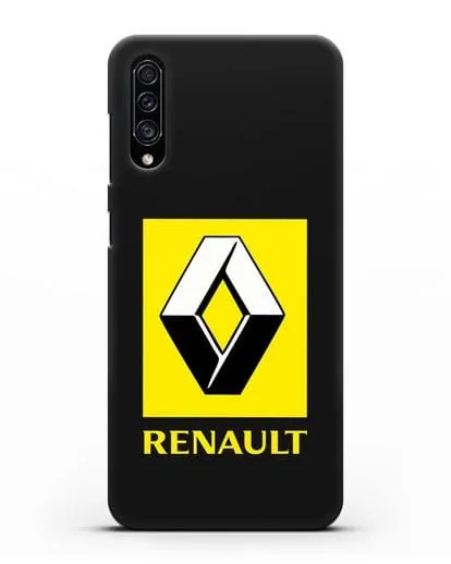 Чехол с логотипом Renault силиконовый для Samsung Galaxy A30s [SM-A307FN]