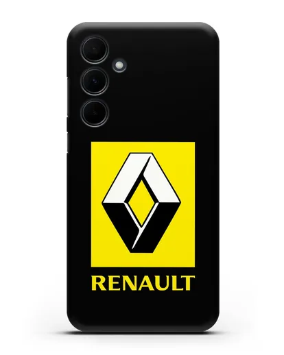 Чехол с логотипом Renault силиконовый для Samsung Galaxy A35 [SM-A356]