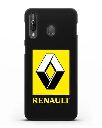 Чехол с логотипом Renault силиконовый для Samsung Galaxy A40s [SM-A507FN]