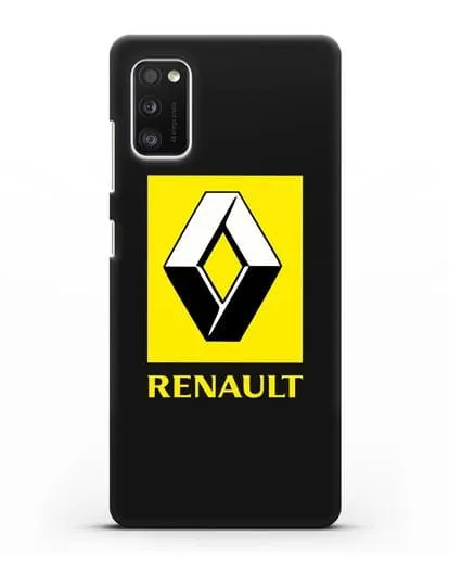 Чехол с логотипом Renault силиконовый для Samsung Galaxy A41 [SM-A415F]
