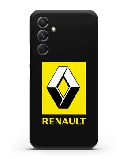 Чехол с логотипом Renault силиконовый для Samsung Galaxy A54 [SM-A536]