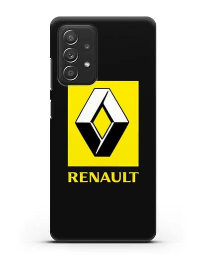 Чехол с логотипом Renault силиконовый для Samsung Galaxy A53