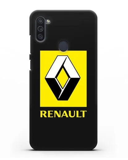 Чехол с логотипом Renault силиконовый для Samsung Galaxy M11 [SM-M115F]