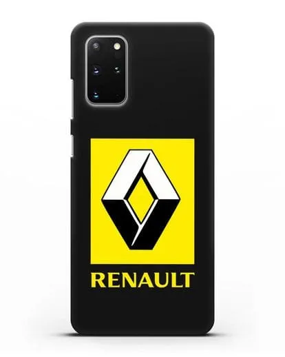 Чехол с логотипом Renault силиконовый для Samsung Galaxy S20 Plus [SM-G985F]