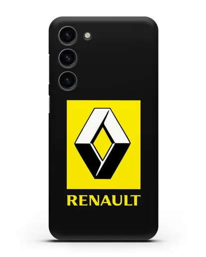 Чехол с логотипом Renault силиконовый для Samsung Galaxy S23 Plus [SM-S916]