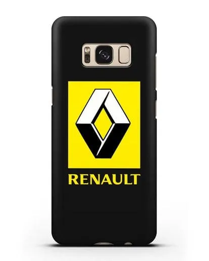 Чехол с логотипом Renault силиконовый для Samsung Galaxy S8 [SM-950F]