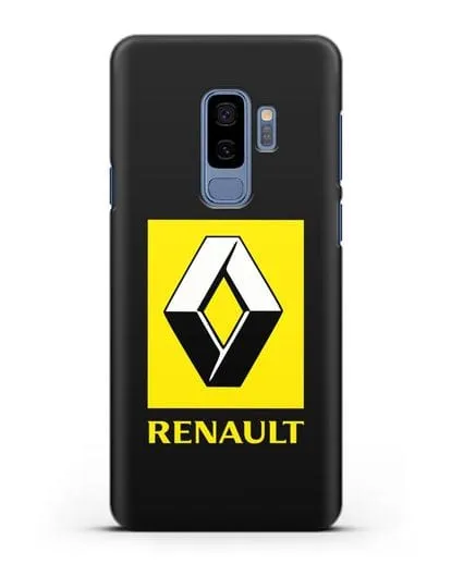 Чехол с логотипом Renault силиконовый для Samsung Galaxy S9 Plus [SM-G965F]