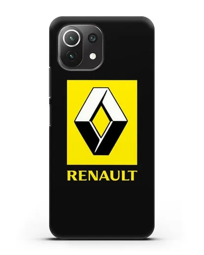 Чехол с логотипом Renault силиконовый для Xiaomi 11 Lite