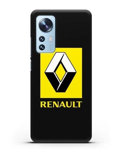 Чехол с логотипом Renault силиконовый для Xiaomi 12 Lite