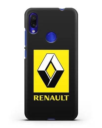 Чехол с логотипом Renault силиконовый для Xiaomi Redmi Note 7