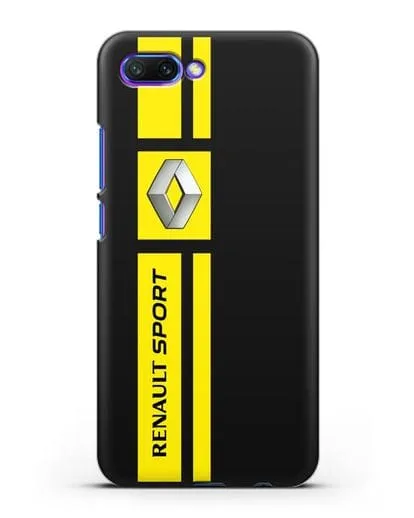 Чехол с надписью Renault Sport силиконовый для Honor 10