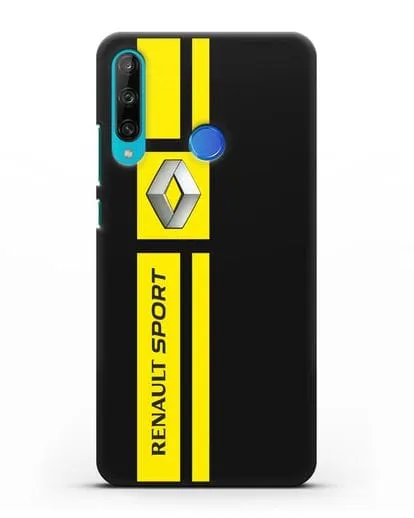 Чехол с надписью Renault Sport силиконовый для Honor 9C