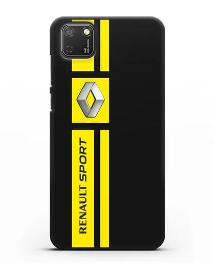 Чехол с надписью Renault Sport силиконовый для Honor 9S