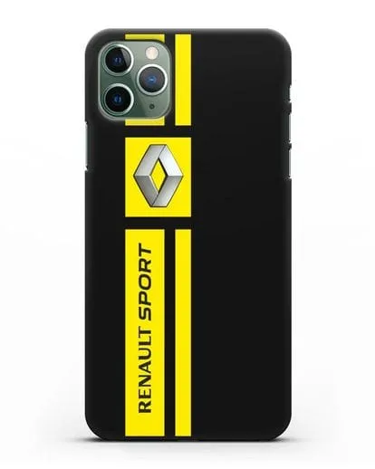 Чехол с надписью Renault Sport силиконовый для iPhone 11 Pro