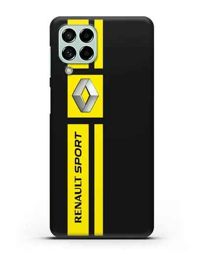 Чехол с надписью Renault Sport силиконовый для Samsung Galaxy M53 [SM-M536]
