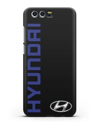 Чехол с надписью Hyundai и логотипом силиконовый для Honor 9