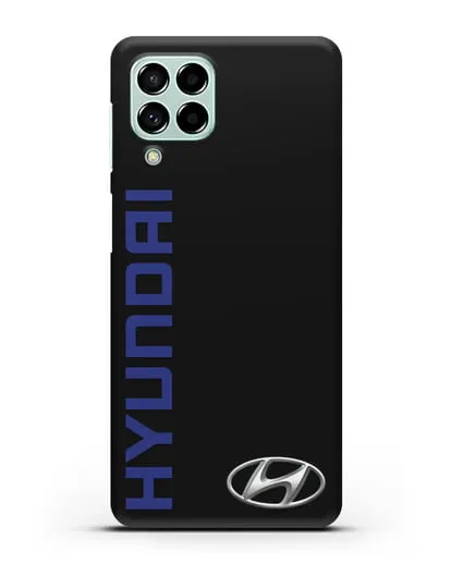 Чехол с надписью Hyundai и логотипом силиконовый для Samsung Galaxy M53 [SM-M536]