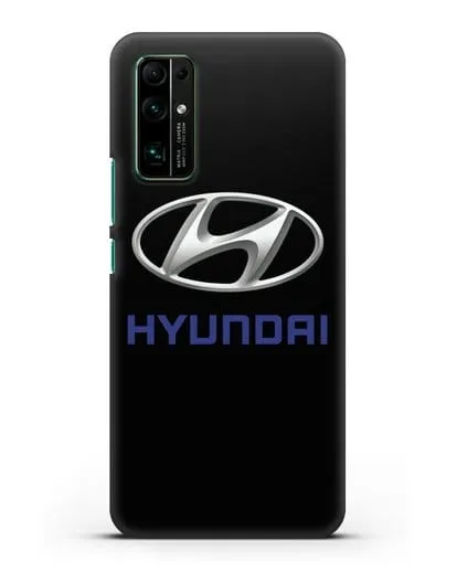 Чехол с логотипом Hyundai силиконовый для Honor 30