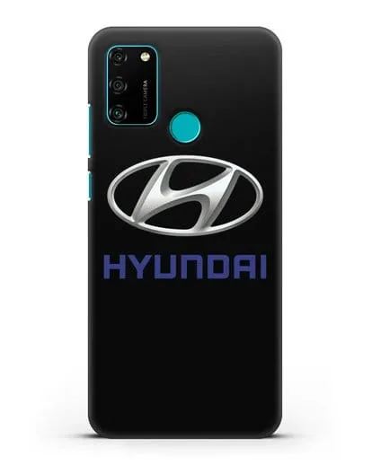 Чехол с логотипом Hyundai силиконовый для Honor 9A
