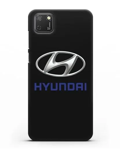 Чехол с логотипом Hyundai силиконовый для Honor 9S
