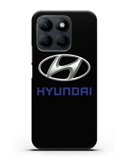 Чехол с логотипом Hyundai силиконовый для Honor X8b