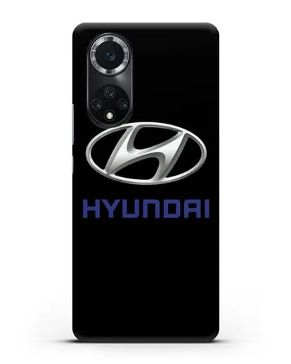 Чехол с логотипом Hyundai силиконовый для Huawei Nova 9