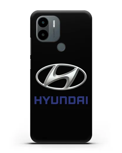 Чехол с логотипом Hyundai силиконовый для Xiaomi Poco C51