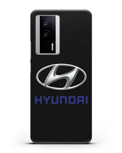 Чехол с логотипом Hyundai силиконовый для Xiaomi Poco F5 Pro