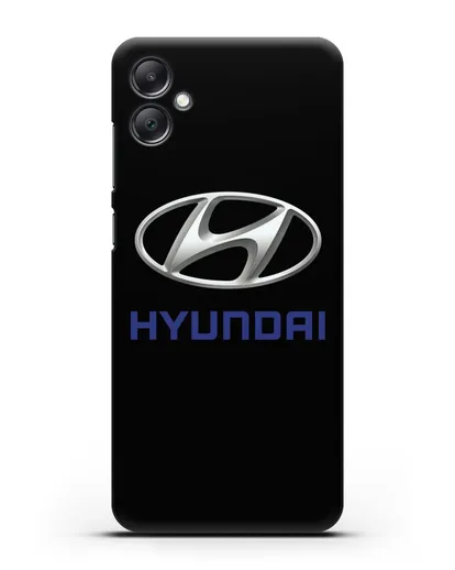 Чехол с логотипом Hyundai силиконовый для Samsung Galaxy A05 [SM-A055]
