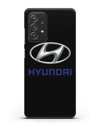 Чехол с логотипом Hyundai силиконовый для Samsung Galaxy A53