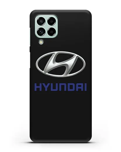 Чехол с логотипом Hyundai силиконовый для Samsung Galaxy M53 [SM-M536]
