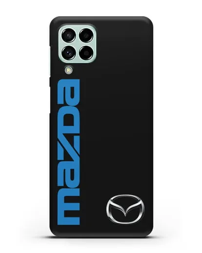 Чехол с надписью Mazda и логотипом силиконовый для Samsung Galaxy M53 [SM-M536]