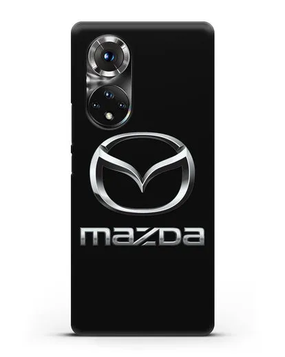 Чехол с логотипом Mazda силиконовый для Honor 50